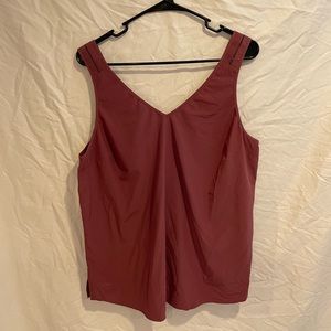 Athleta mauve blouse L